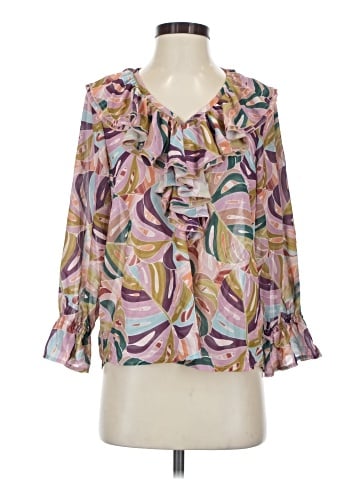 Democracy 3/4 Sleeve Blouse (view 1)