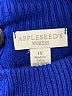 Appleseeds 100% Acrylic Blue Turtleneck Sweater Size 1X - photo 7