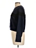 Misha Nonoo 100% Cotton Color Block Black Pullover Sweater Size L - photo 5