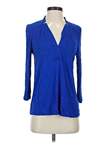 Cable & Gauge 3/4 Sleeve Blouse (view 1)