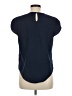 Unbranded 100% Polyester Blue Short Sleeve Blouse Size M (estimated) - photo 2