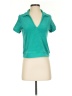 Marine Layer Teal Short Sleeve Polo Size XS - photo 1