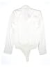 Express 100% Polyester White Bodysuit Size S - photo 2