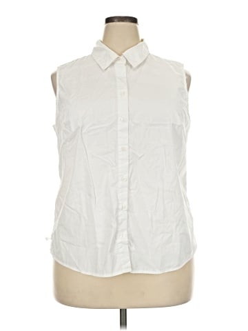 Cherokee Sleeveless Button-Down Shirt (view 1)