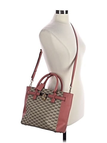 MICHAEL Michael Kors Leather Satchel (view 2)