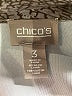 Chico's Animal Print Brown Jacket Size XL (3) - photo 6