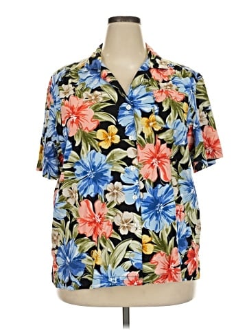 Cathy Daniels Short Sleeve Blouse (view 1)