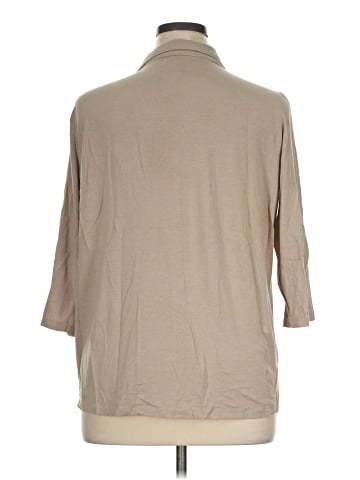 Hasting & Smith 3/4 Sleeve Button-Down Shirt (view 2)