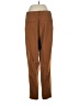 Net Collection Solid Brown Casual Pants Size 36 waist - photo 2