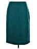 J.Crew 100% Polyester Solid Teal Formal Skirt Size 8 (tall) - photo 1