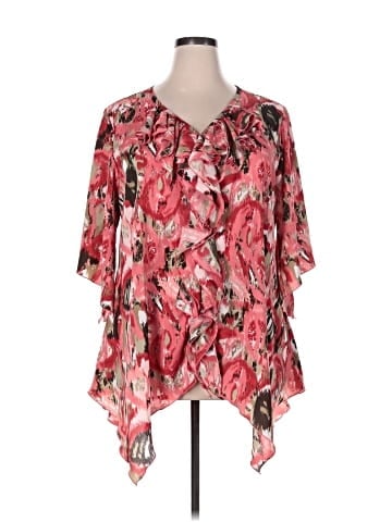 Cato 3/4 Sleeve Blouse (view 1)