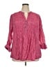 Cocomo Pink 3/4 Sleeve Blouse Size 3X - photo 1