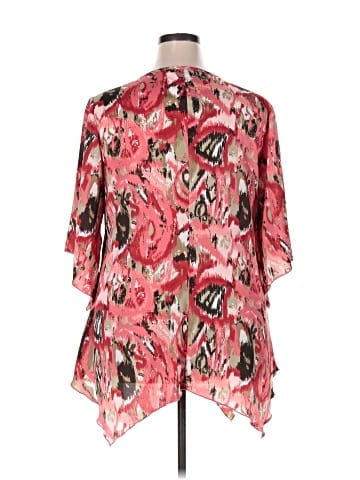 Cato 3/4 Sleeve Blouse (view 2)