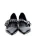 Open Edit Black Flats Size 9 1/2 - photo 2