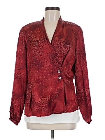 Austin Reed Long Sleeve Silk Top (view 1)