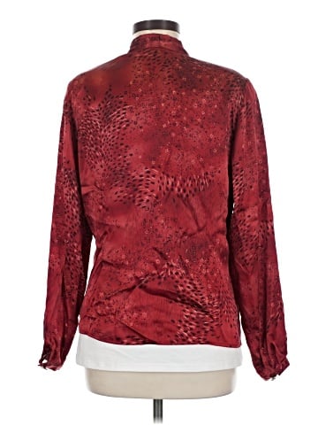 Austin Reed Long Sleeve Silk Top (view 2)