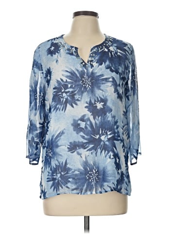 Alfred Dunner 3/4 Sleeve Blouse (view 1)