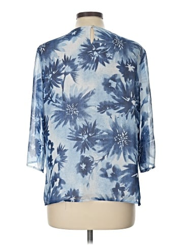 Alfred Dunner 3/4 Sleeve Blouse (view 2)