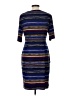 Connected Apparel Stripes Blue Casual Dress Size 12 - photo 2