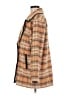 CAbi 100% Polyester Plaid Yellow Orange Coat Size M - photo 5