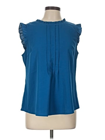 Allegra K Sleeveless Blouse (view 1)
