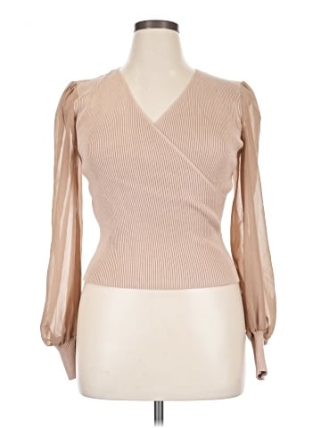 Almost Famous Long Sleeve Blouse (view 1)