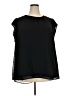 DR2 100% Polyester Black Sleeveless Blouse Size 3X - photo 1
