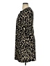 En Focus Studio Animal Print Black Casual Dress Size 14 - photo 5