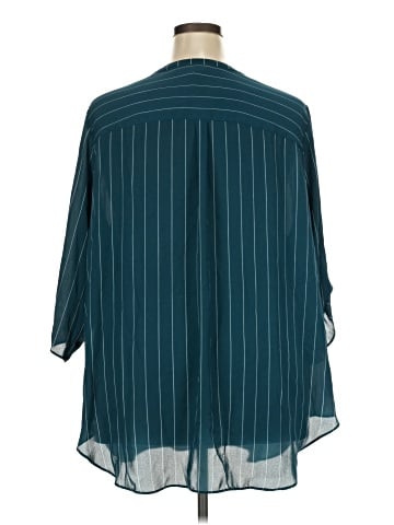 Worthington 3/4 Sleeve Blouse (view 2)