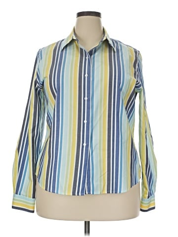 Foxcroft Long Sleeve Blouse (view 1)