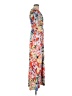ASOS Print Orange Casual Dress Size 6 - photo 4