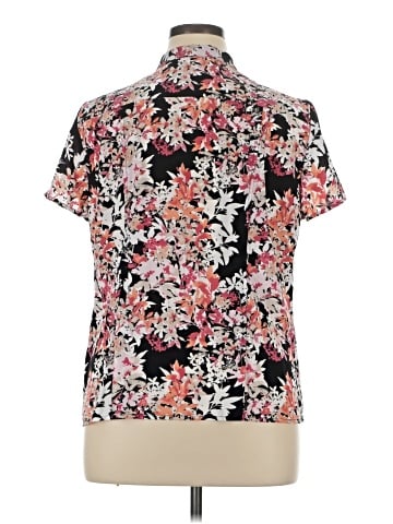 212 Collection Short Sleeve Blouse (view 2)