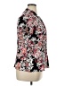 212 Collection 100% Polyester Floral Black Short Sleeve Blouse Size XL - photo 4