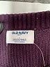 Old Navy Solid Purple Pullover Sweater Size L - photo 7