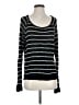 Velvet Stripes Black Pullover Sweater Size S - photo 1
