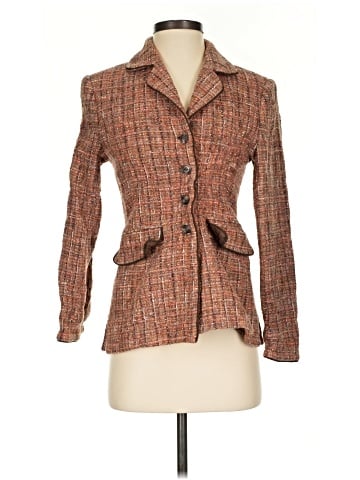 Linda Allard Ellen Tracy Wool Blazer (view 1)