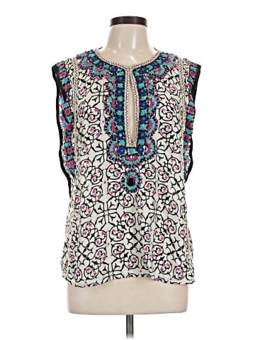 Calypso St. Barth Sleeveless Silk Top (view 1)