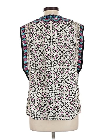 Calypso St. Barth Sleeveless Silk Top (view 2)