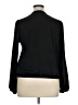 rue21 100% Polyester Black Long Sleeve Blouse Size XL - photo 2