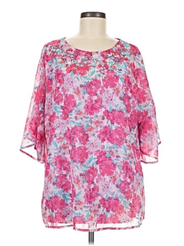 Jason Wu 3/4 Sleeve Blouse (view 1)