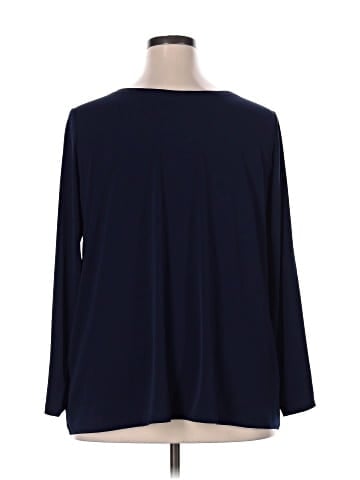 Susan Graver 3/4 Sleeve Top (view 2)