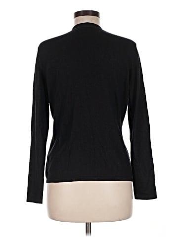 Jones New York Collection Long Sleeve Silk Top (view 2)