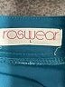 Roswear 100% Polyester Teal Long Sleeve Blouse Size L - photo 7