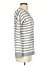 Gap 100% Cotton Stripes Gray Pullover Sweater Size S - photo 4