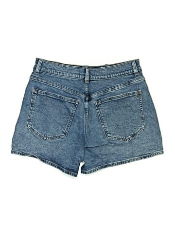 Madewell The Perfect Vintage Mid-Length Jean Short in Manton Wash (view 2)