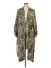 ASOS Design 100% Viscose Brown Kimono Size 14 - photo 1