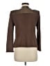 Peter Nygard 100% Leather Metallic Brown Leather Jacket Size M (estimated) - photo 2