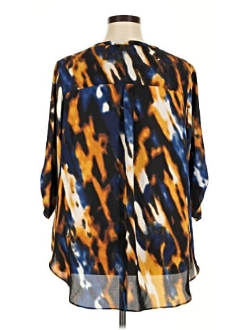 Worthington 3/4 Sleeve Blouse (view 2)