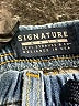 Levi Strauss Signature Solid Blue Jeans Size 6 - photo 3