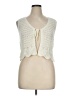 No Comment 100% Acrylic Ivory Cardigan Size XL - photo 1